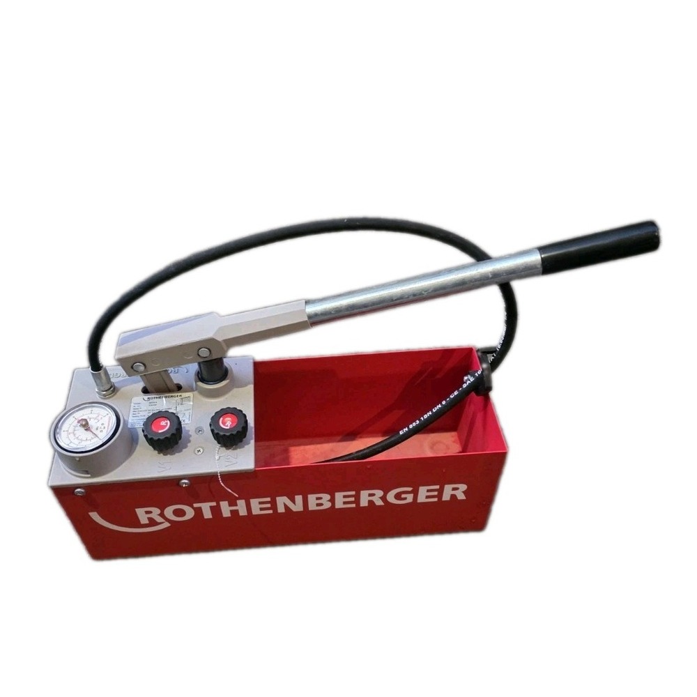 Rothenberger RP50-S 60 Bar Plastic & Metal Pressure Testing Pump